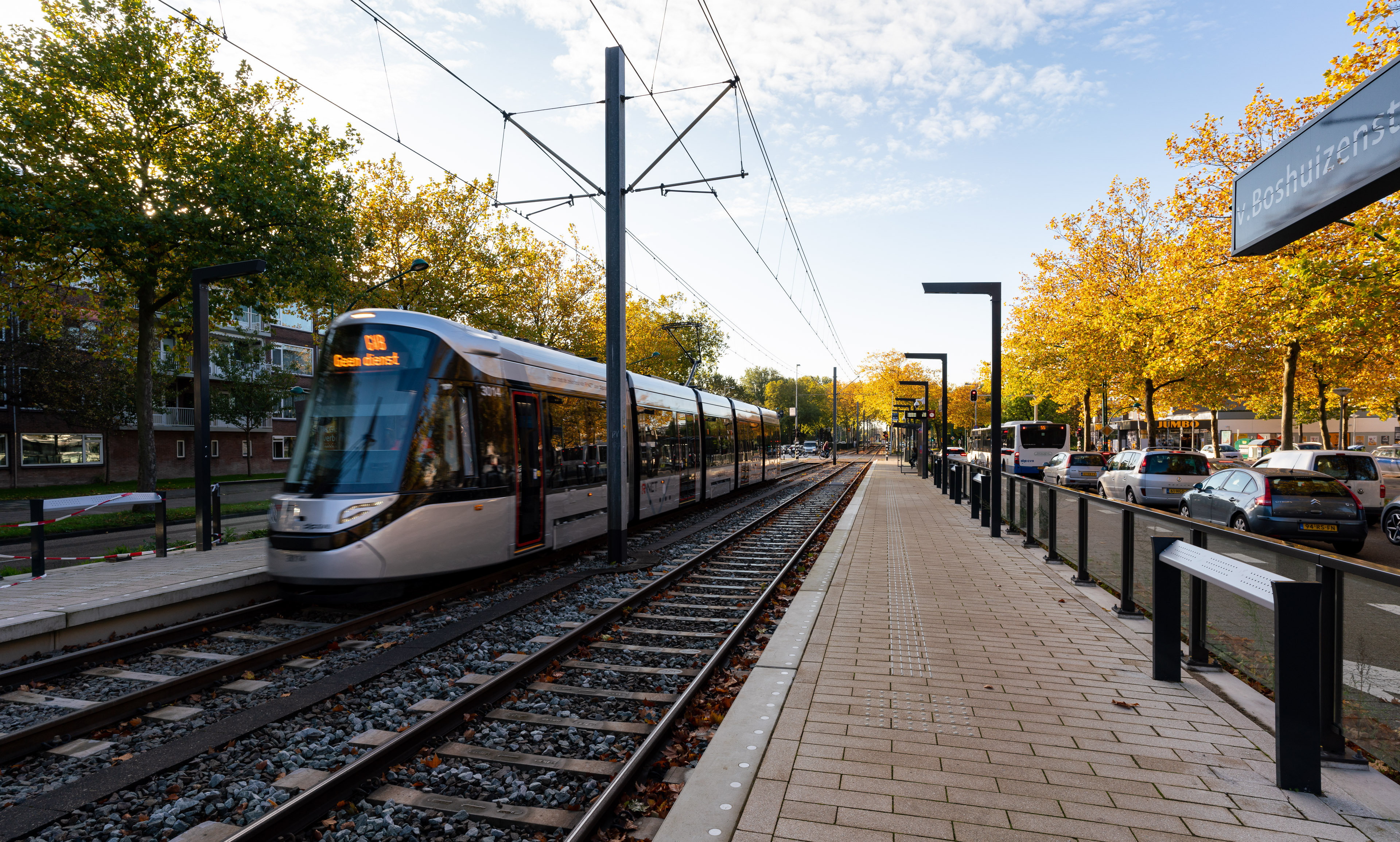 De nieuwe lijn 25, 15G tram